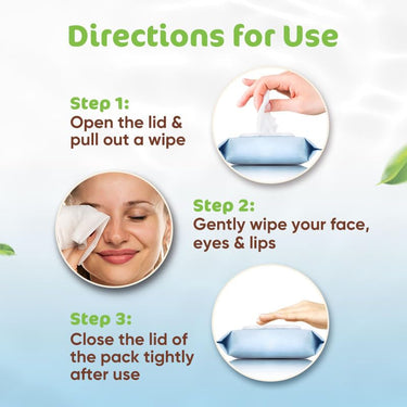 Mamaearth Micellar Gentle Makeup Remover Wipes - 30Nos|Gentle on Skin |Soothes Skin |Removes Waterproof Makeup For Eyes and Lips |No Alcohol |No Fragrance |Dermatologically & Ophthalmologically Tested